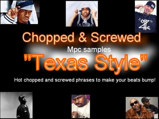 Product picture Screwed & Chopped Mpc Samples